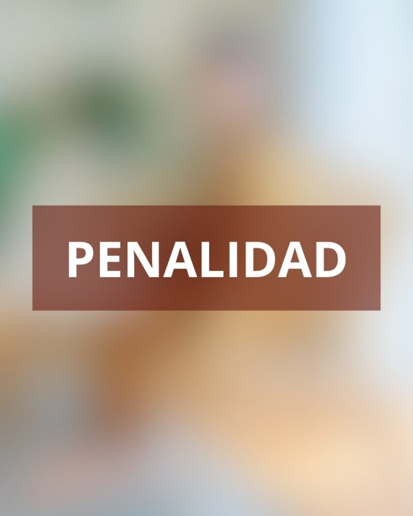Pago de penalidad y gastos del contador
