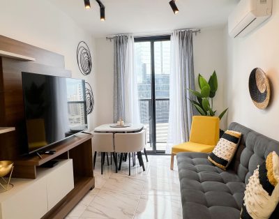 Apartment with city views at Calle 50 2